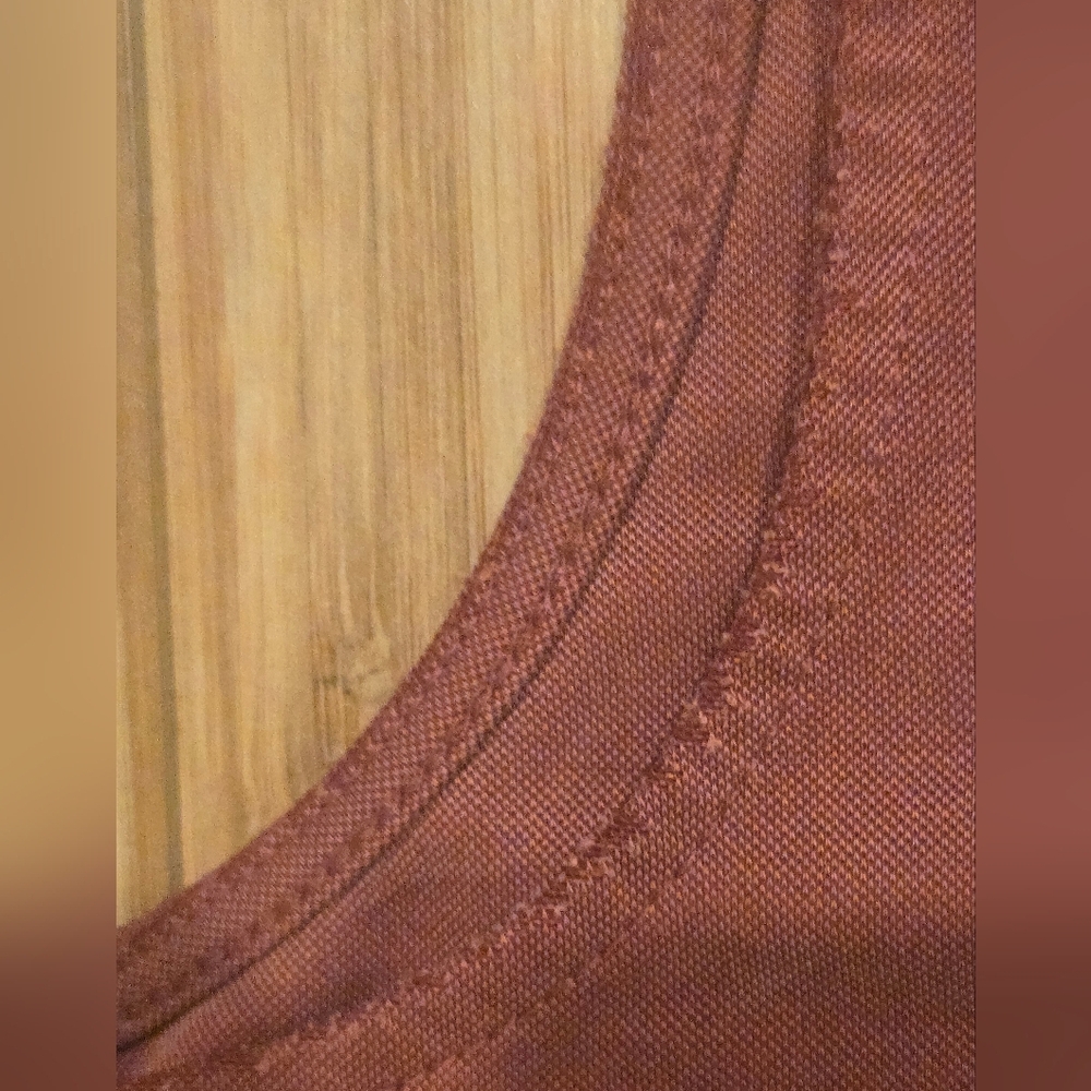 A New Day Sleeveless Brown Women's Top - Picture 4 of 8
